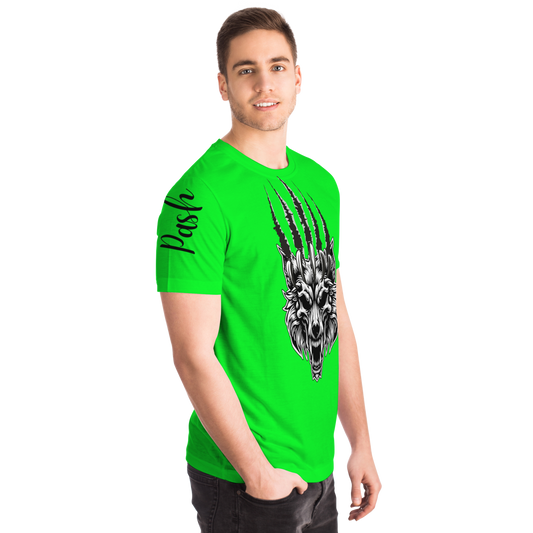 Pash T-Shirt  ( Green Wolf ) NEW